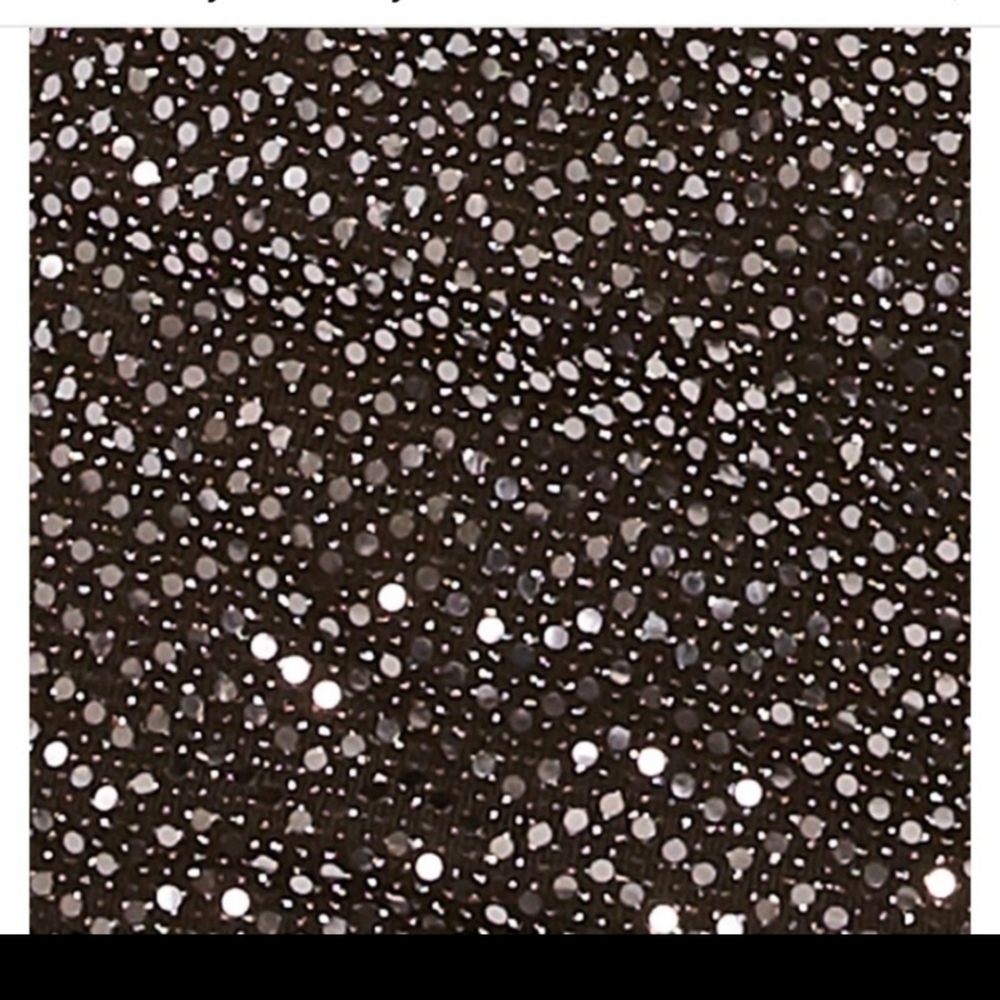 B Darlin Plus Size Sequin Dress in Black Gunmetal - Picture 4 of 9